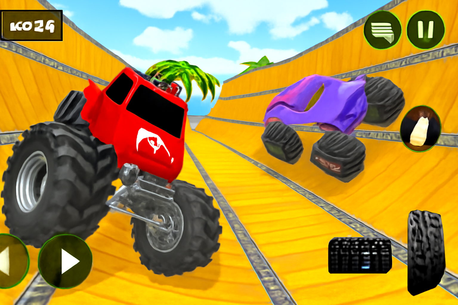 ClimbX Hill Racing Scene